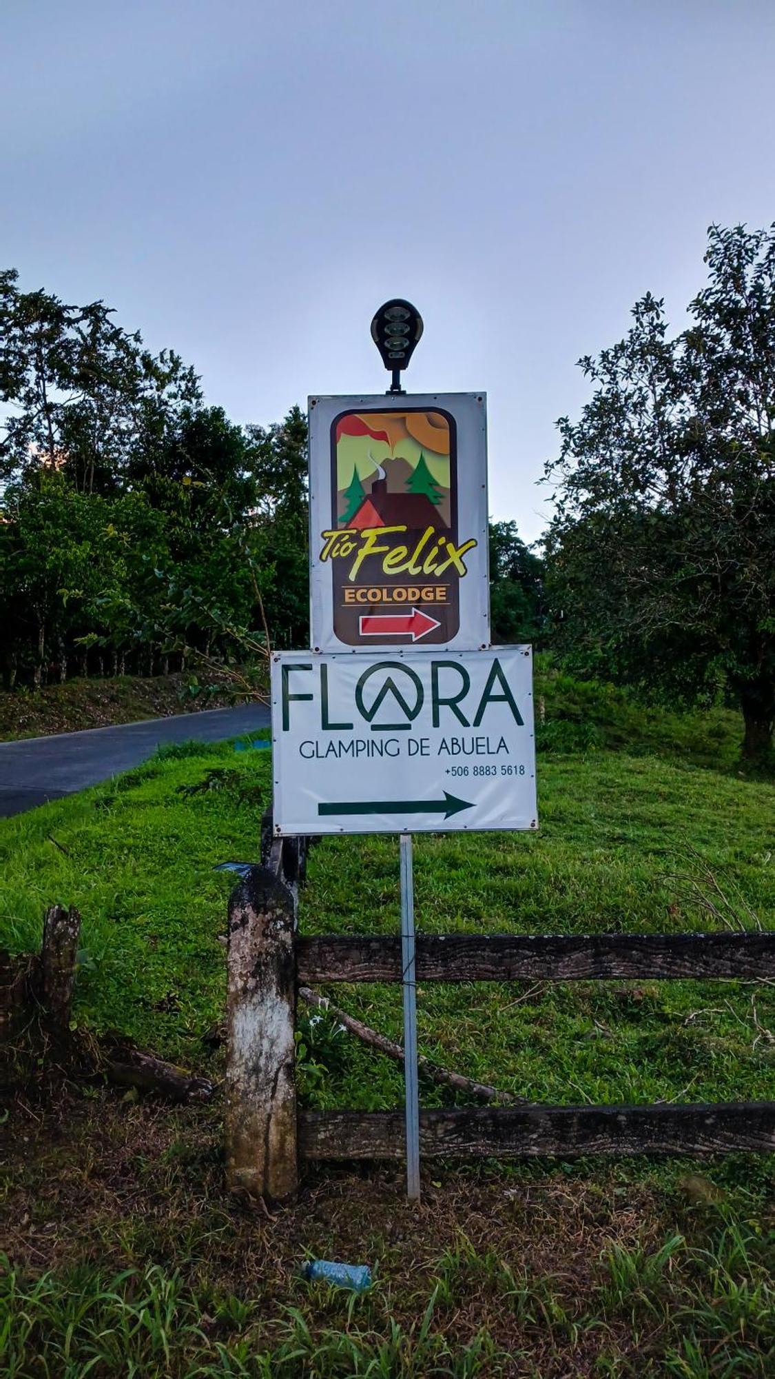 Вилла Flora Glamping De Abuela Ла Фортуна Экстерьер фото