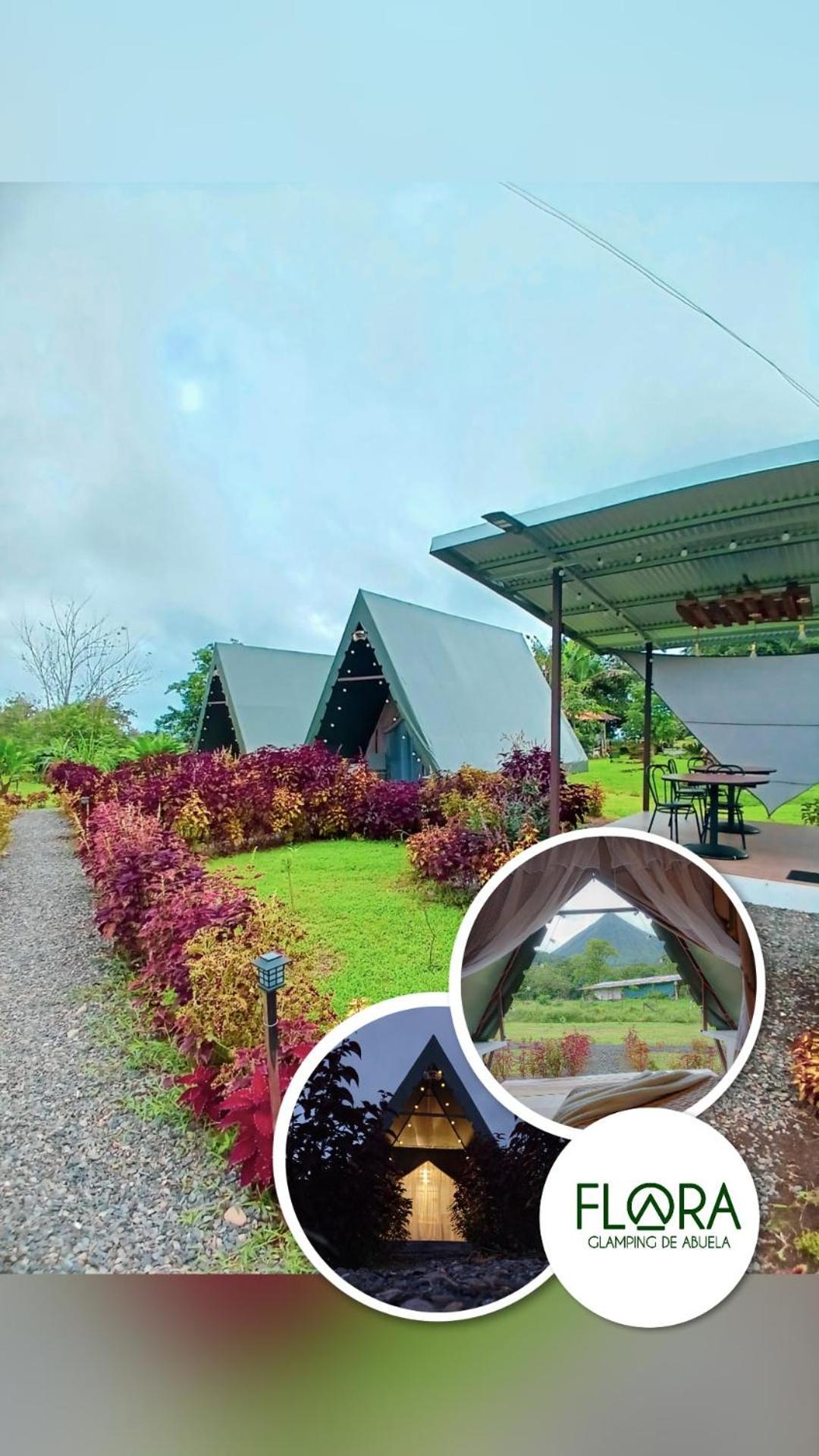 Вилла Flora Glamping De Abuela Ла Фортуна Экстерьер фото