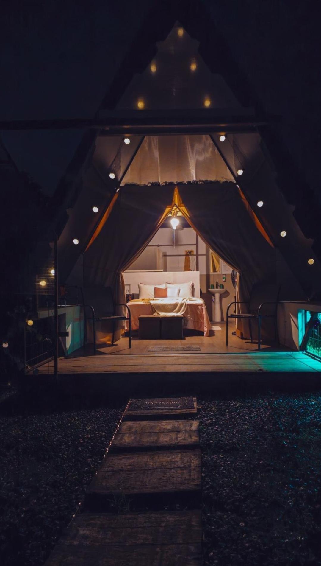 Вилла Flora Glamping De Abuela Ла Фортуна Экстерьер фото